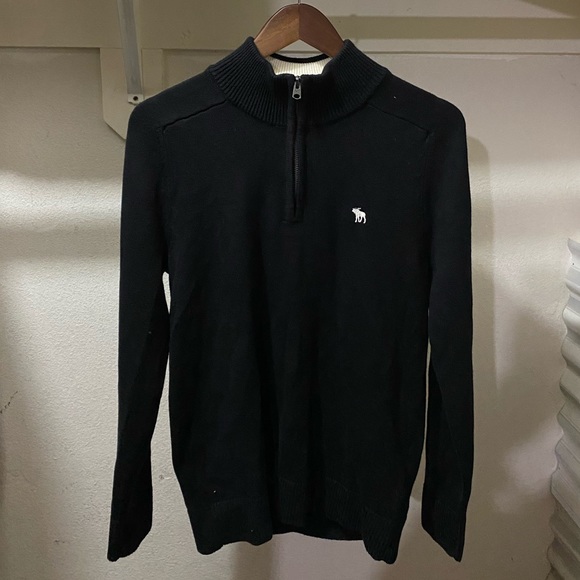 Abercrombie & Fitch Men's Quarter Zip size S - Picture 1 of 3